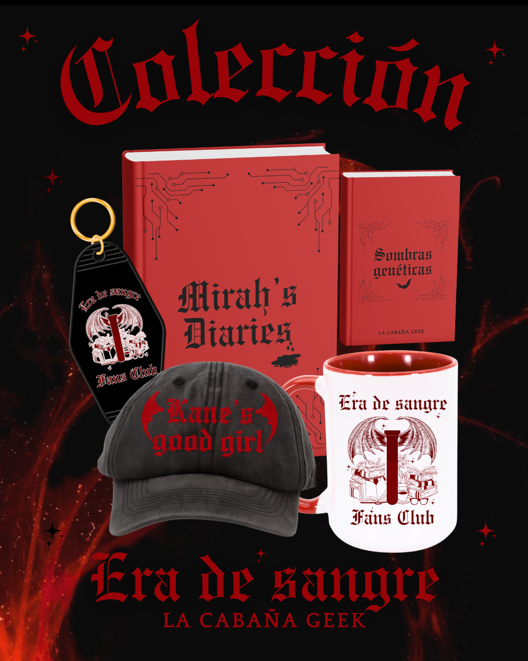 Pack Era de Sangre - Saga Sombras Genéticas