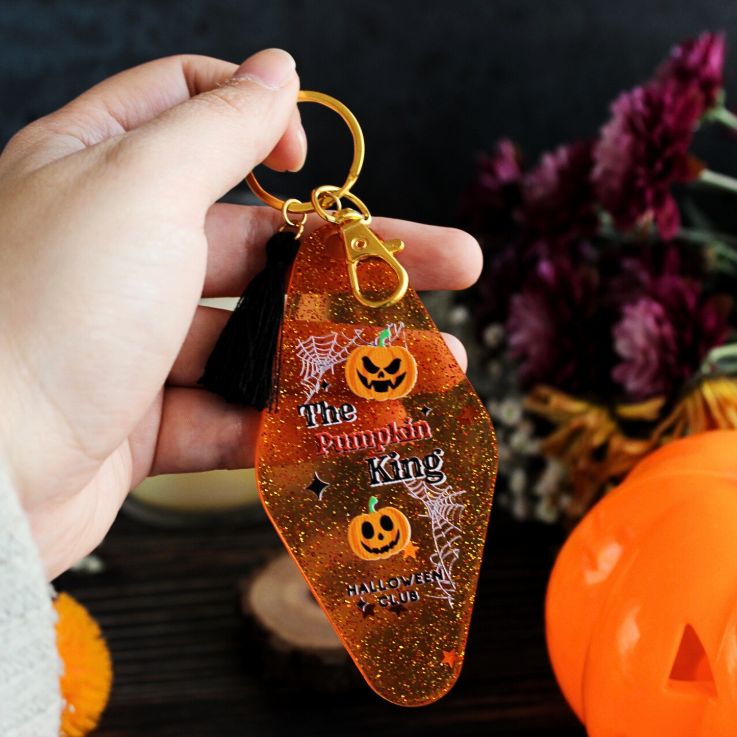 Llavero Halloween - Pumpking king