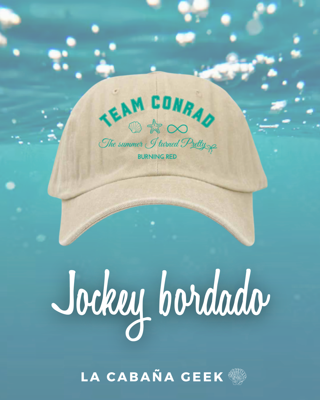 Jockey Bordado - The summer I turned pretty - Team Conrad