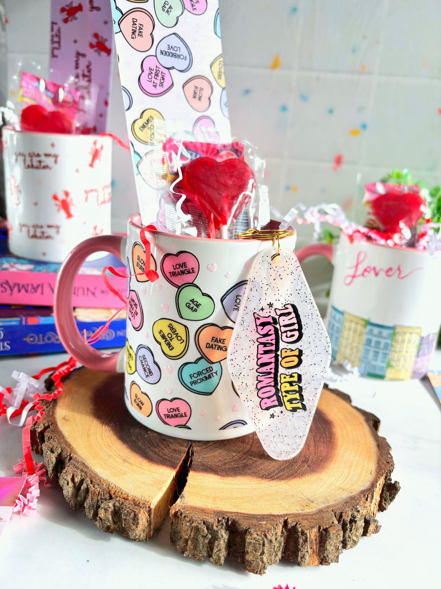 Llavero de resina - Romantasy Reader