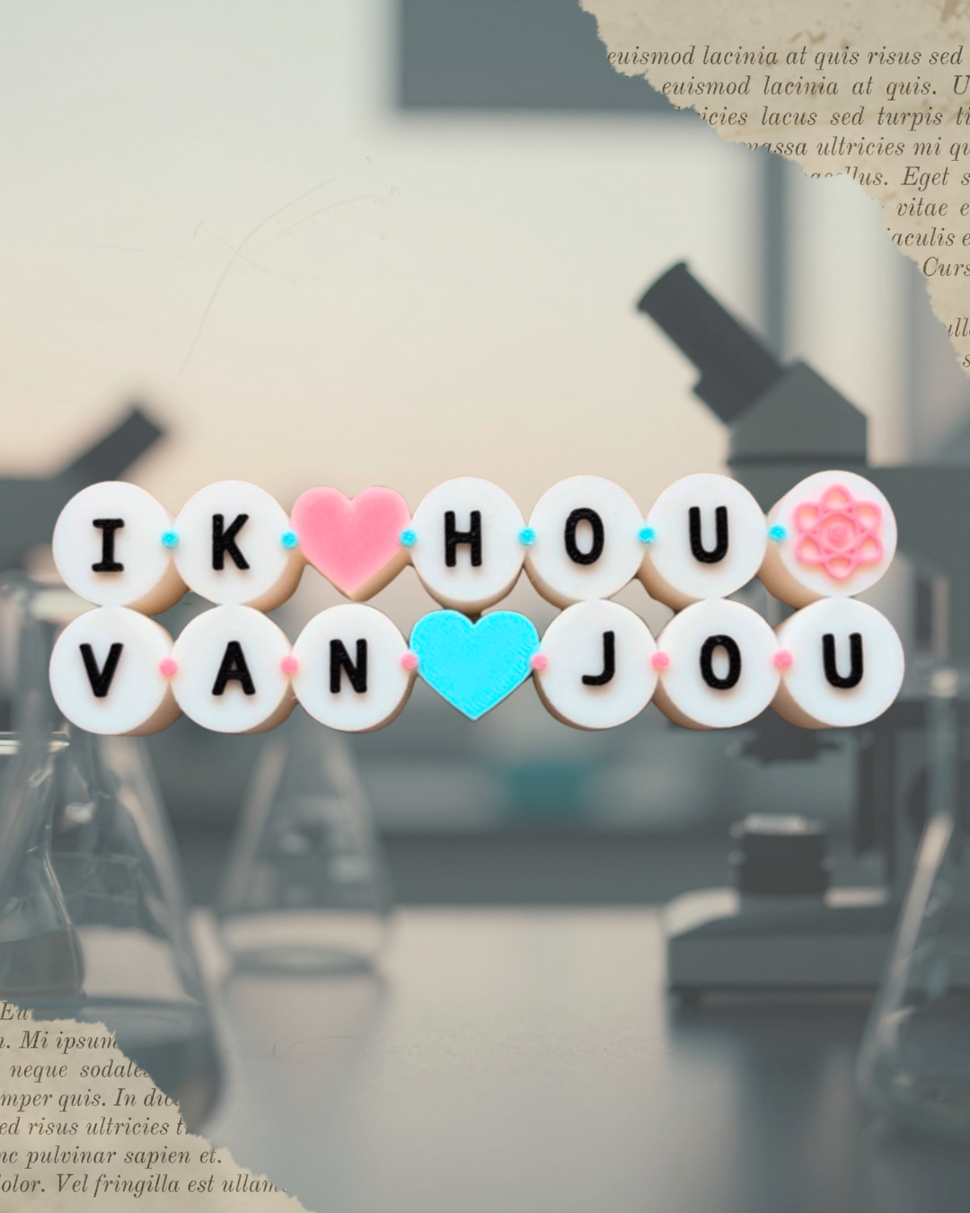 Deco 3D — Ik hou van jou