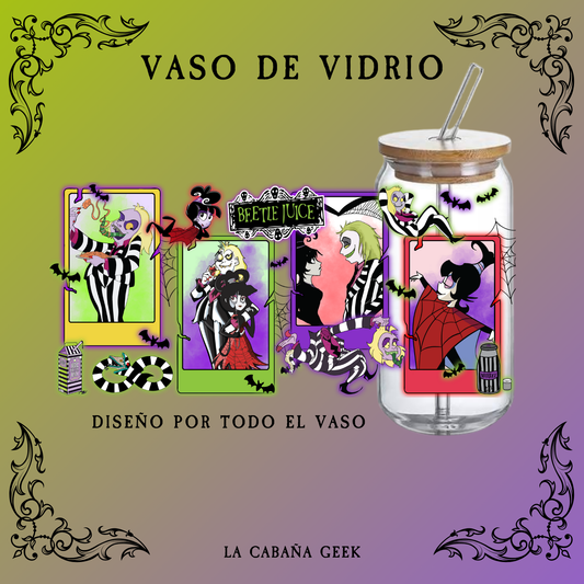 Vaso de Vidrio - Beetlejuice animado