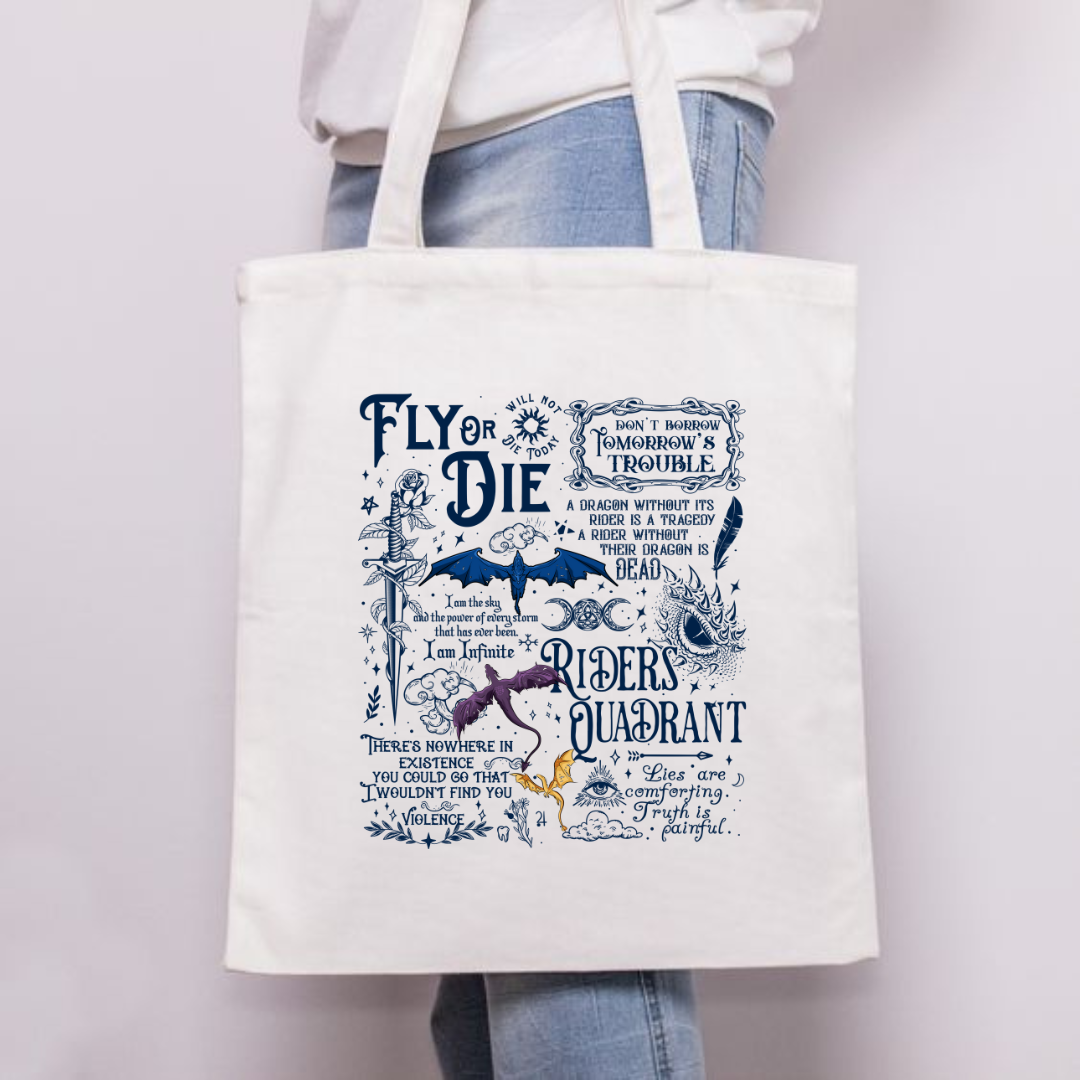 Tote-bag - Alas de Sangre - Fourth Wing