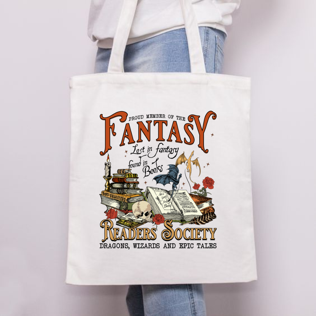 Tote-bag - Sociedad de lectores de Fantasía - Bookish