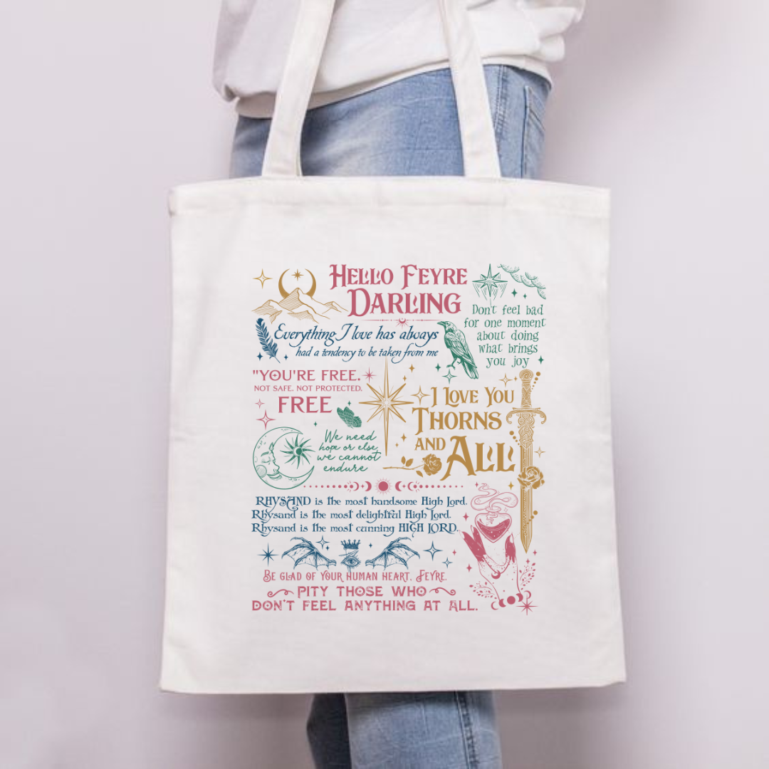 Tote-bag - Una Corte de Rosas y Espinas Saga