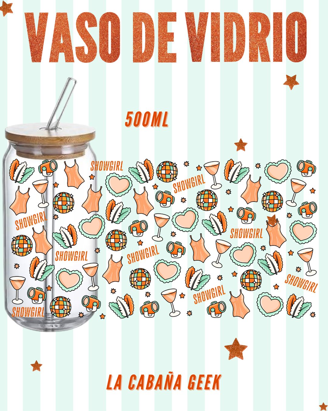 Vaso de Vidrio - TS12 pattern