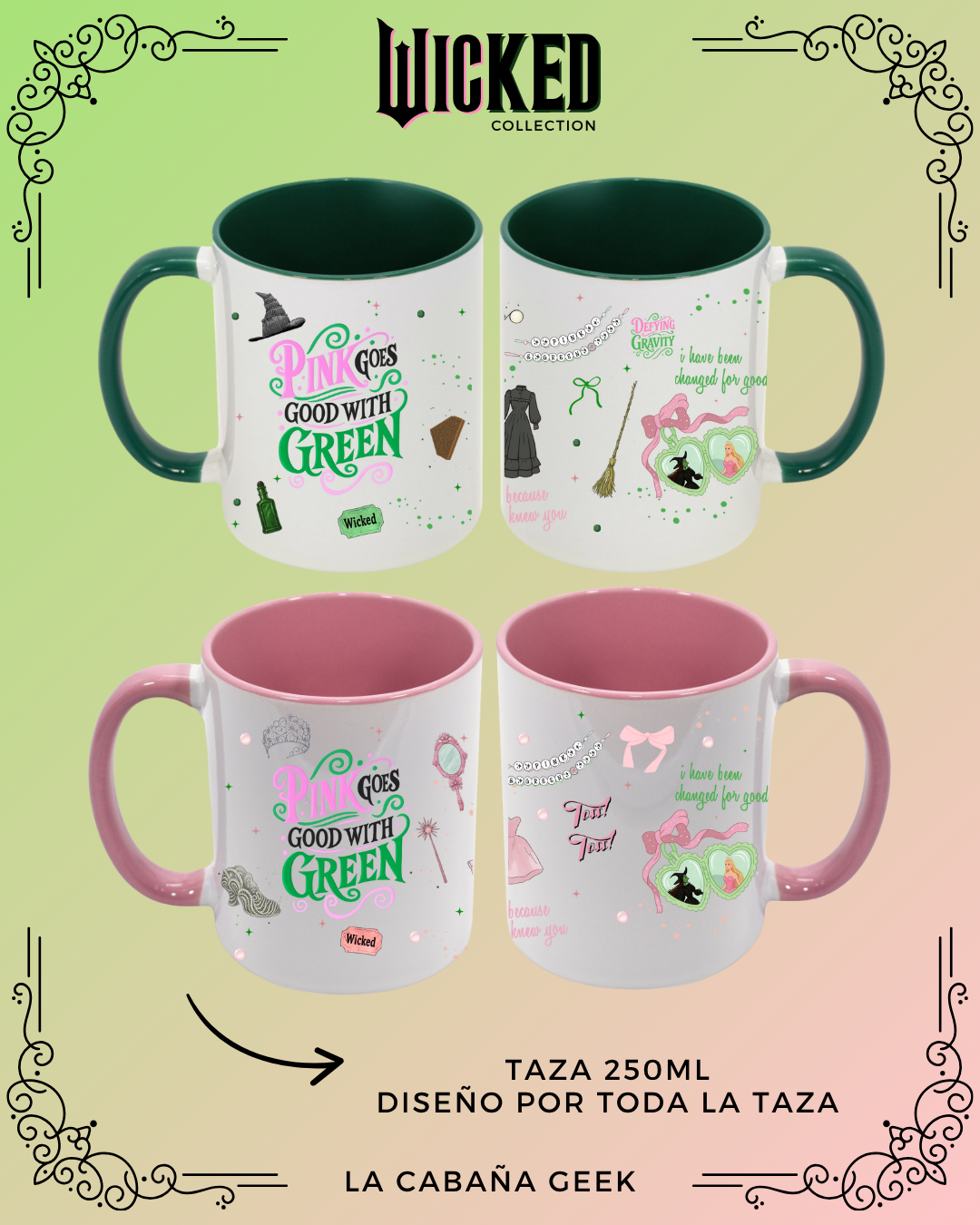Taza 250ml - Wicked