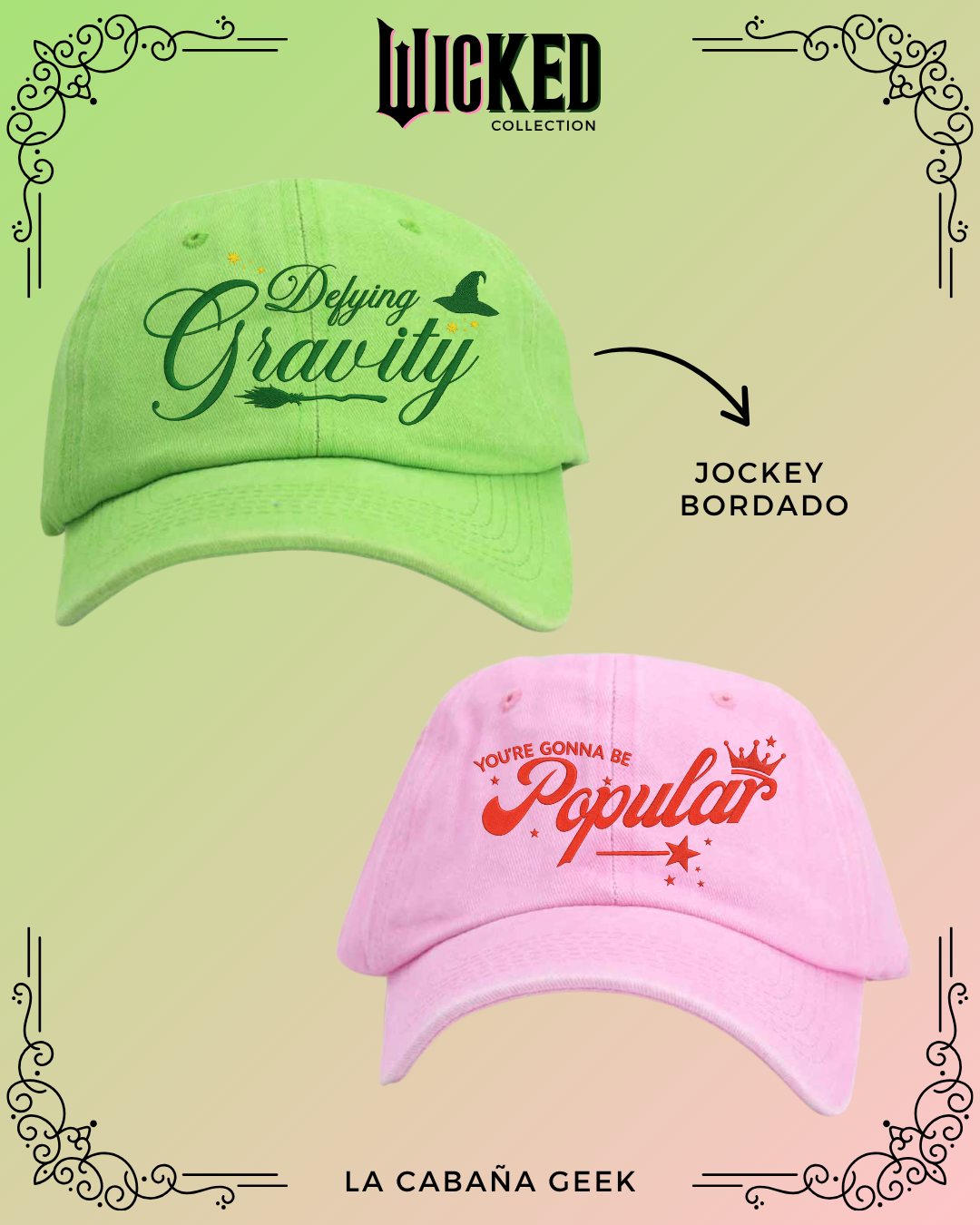 Jockey bordado - Wicked