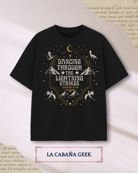 Polera Dancing Through the Lightning Strikes - Alas de Sangre