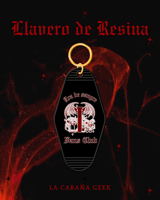 Llavero de resina - Era de Sangre - Saga Sombras Genéticas