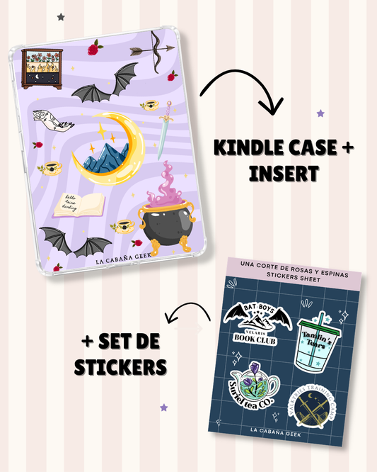 Enchanted Kindle case - Set Velaris Nights