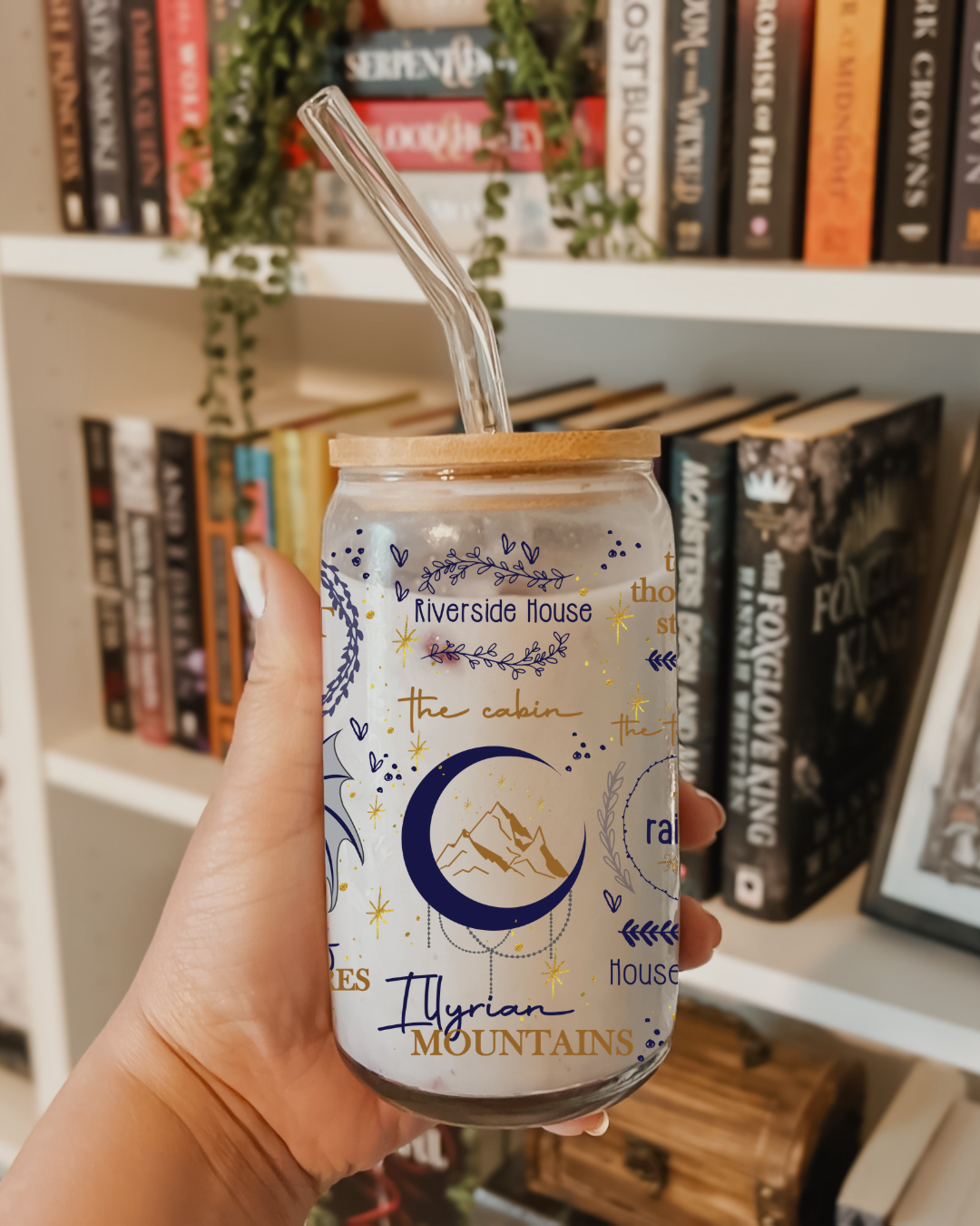Vaso de vidrio - Court of Dreams 🌌 - 550ml