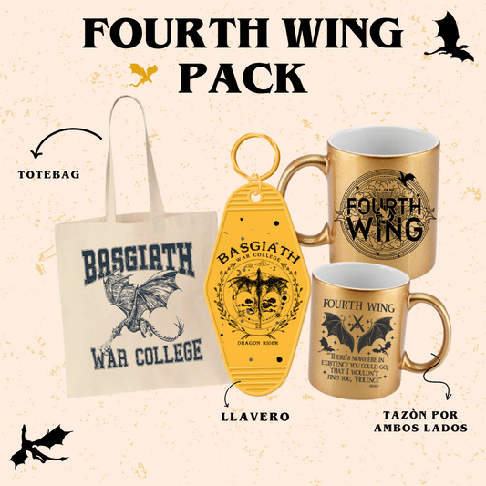 Pack Fourth Wing - Alas de Sangre.