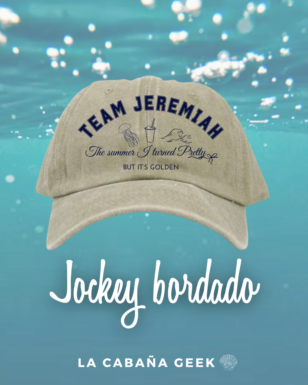 Jockey Bordado - The summer I turned pretty - Team Jeremiah