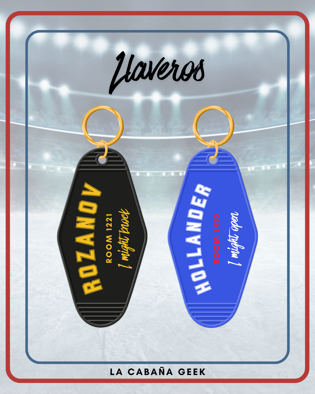 Llavero de resina HR