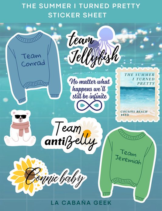 Set de stickers - The summer I turned pretty