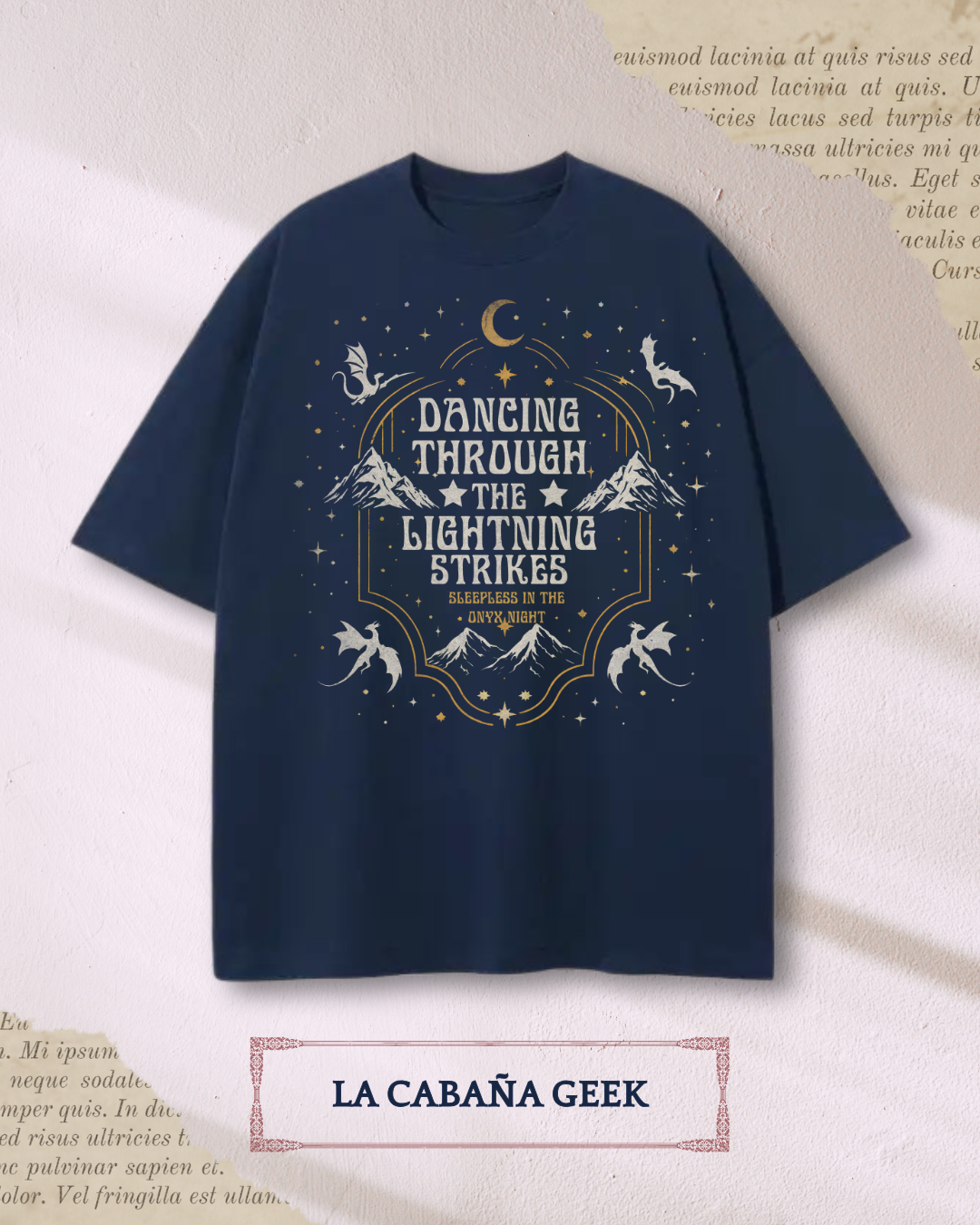 Polera Dancing Through the Lightning Strikes - Alas de Sangre