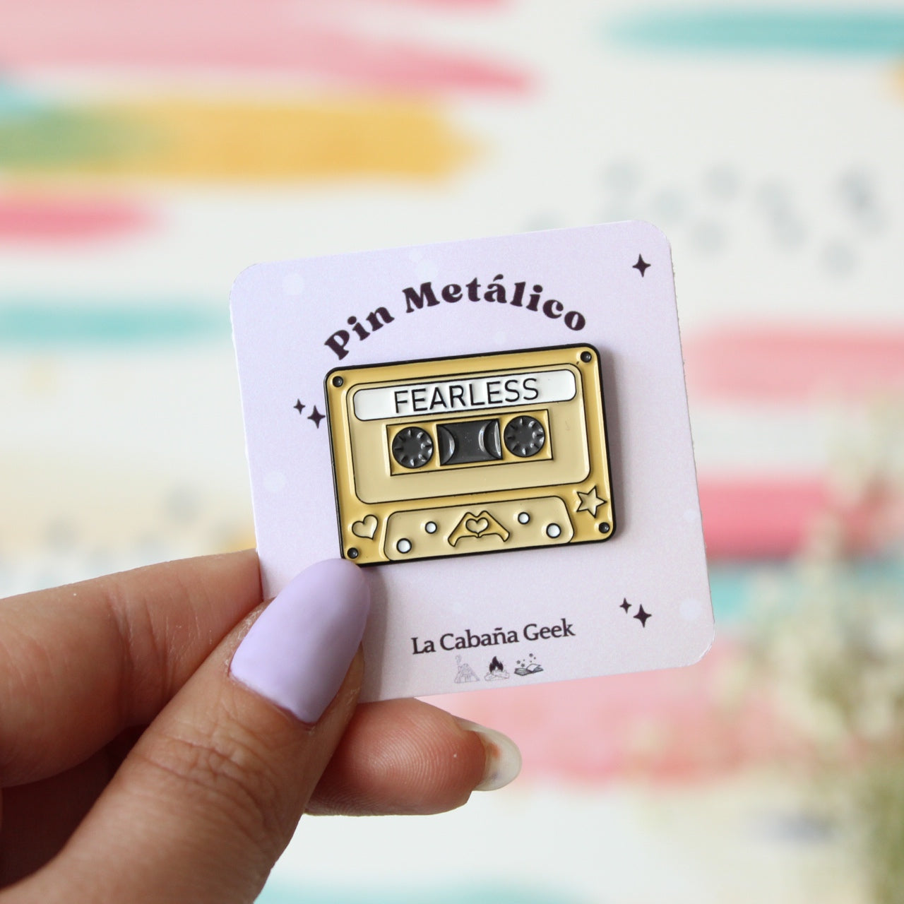 Pin Metálico - Eras Cassettes - Taylor Swift