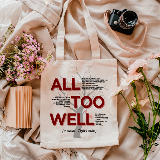 Tote Bag - All Too Well - Red TV